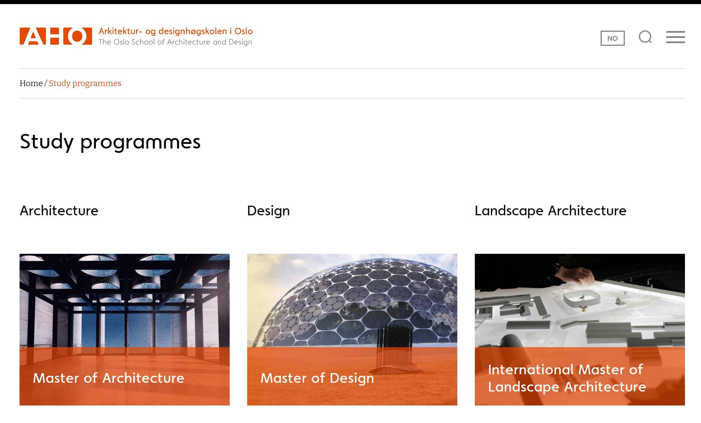 北欧名校居然免学费 奥斯陆建筑与设计学院有多优秀 课程