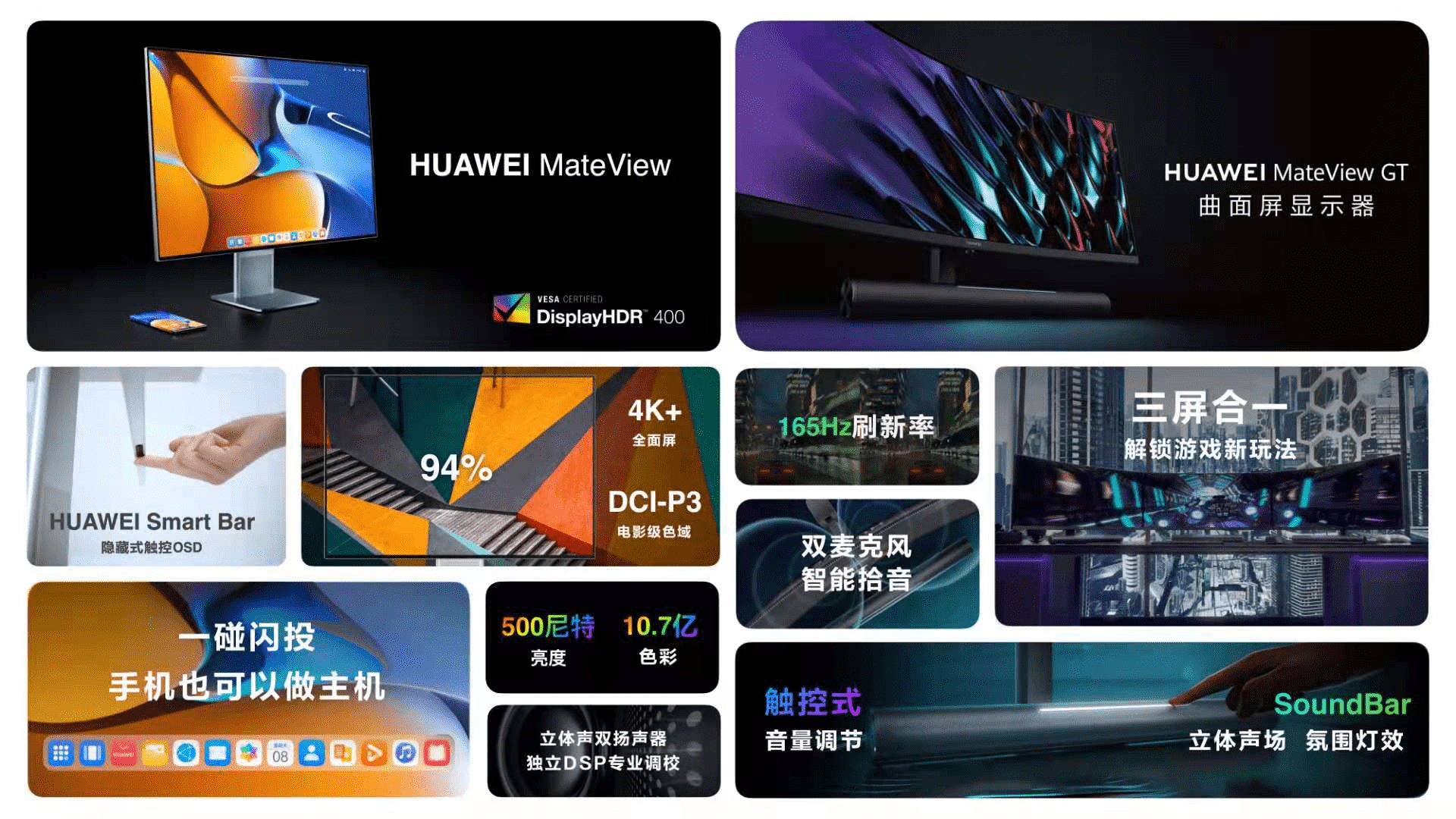 HarmonyOS|华为MateView开拓全新产品线 以智慧互联引领办公新选择