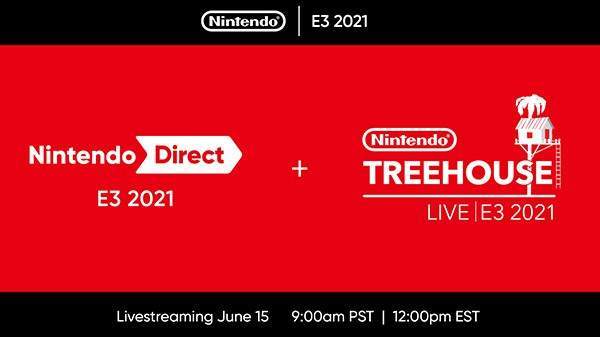 直播|E3 2021任天堂直面会6月16日开幕 40分钟，内容丰富