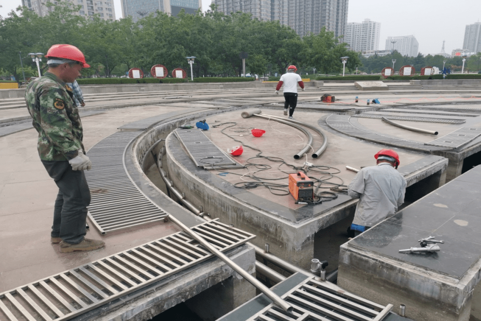 美翻了济宁高新区新世纪广场音乐喷泉升级改造即将惊艳亮相