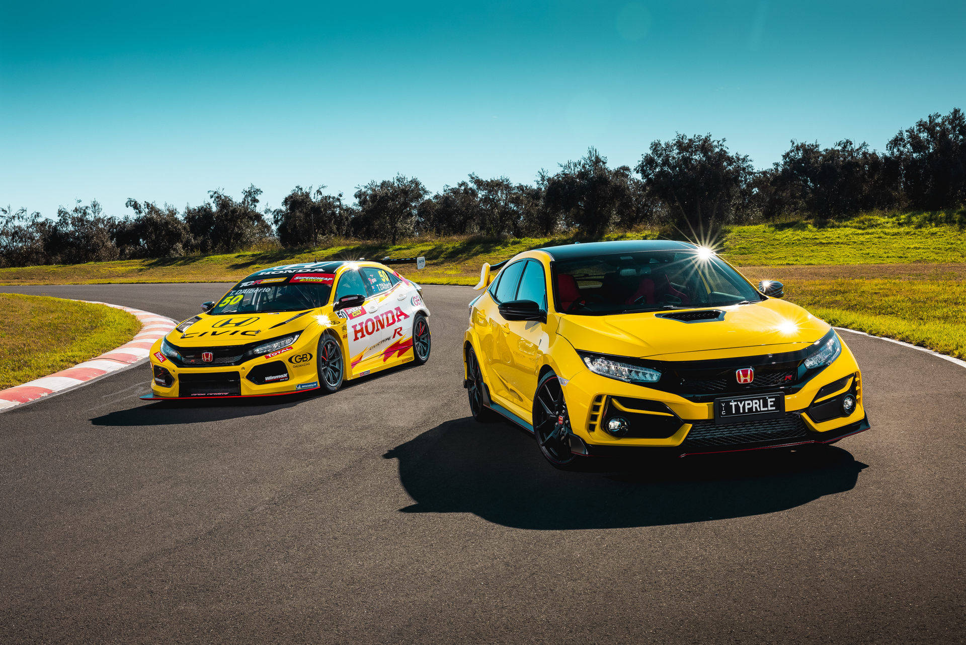 提供特别的涂装本田思域typer限量版在澳推出