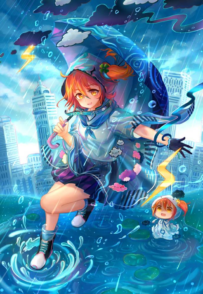 p站美图推荐——透明雨衣特辑