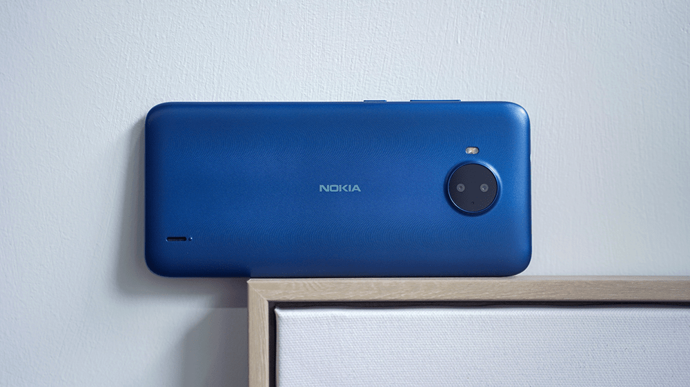 原创诺基亚c20plus2021年700块不到的新手机是什么样子的