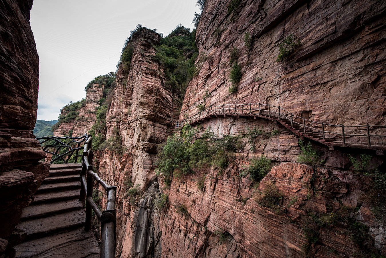 原创河北一处是国家重点风景名胜区的大峡谷是中国国家地质公园