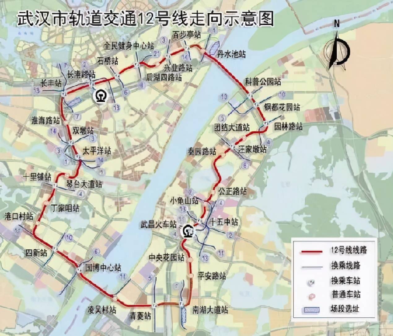 原創湖北建一條地鐵,起止站均為武昌火車站,將成武漢一條交通主幹線