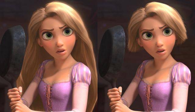 图片[5]-迪士尼公主被P成短发，艾莎看着好飒，乐佩官方有原版-魔性次元