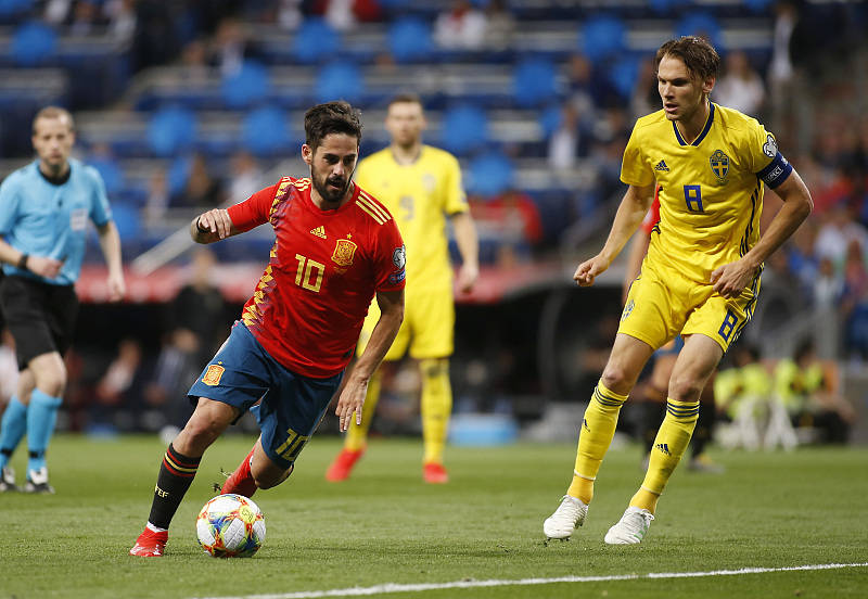 欧洲杯前瞻西班牙vs瑞典无伊布瑞典难挡斗牛士詹俊倾情解说