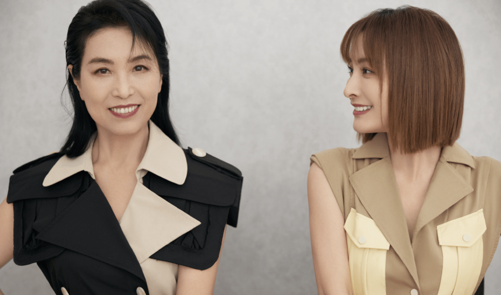 吴昕分享母女写真妈妈穿扮时尚超有范儿强大气场碾压女儿