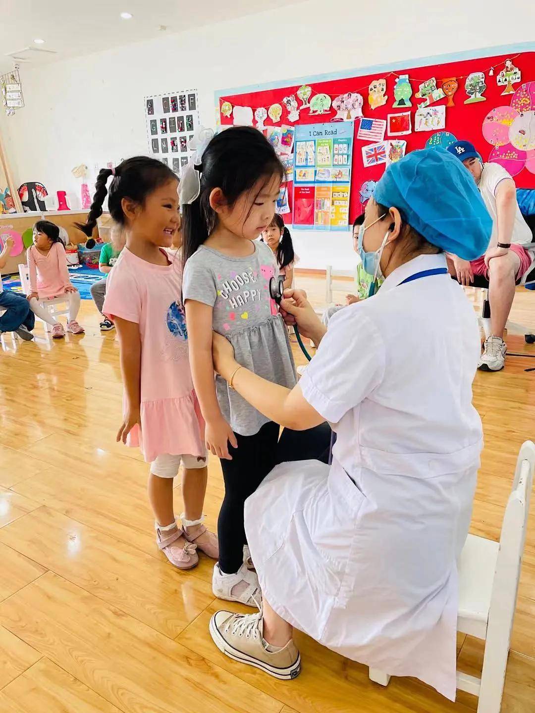 立水橋關注健康關愛成長力邁幼兒園大體檢