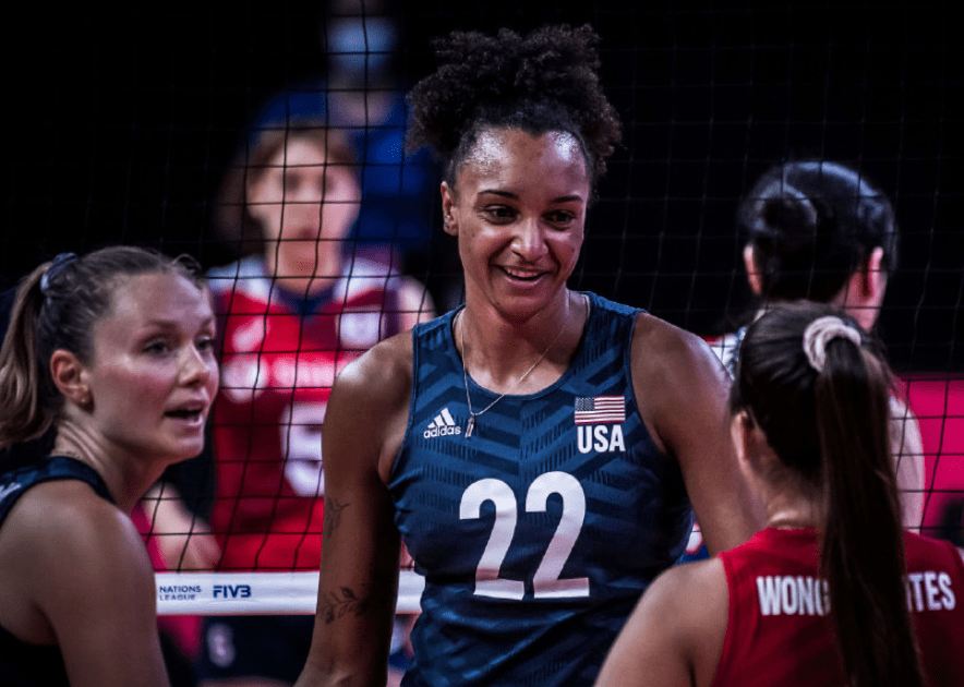 美国女排主攻手豪言东京奥运会目标只有金牌冲击13连胜要给中国女排