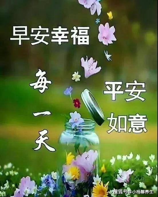 唯美的清晨祝福圖片表情,週二早上好問候語溫馨句子_人生