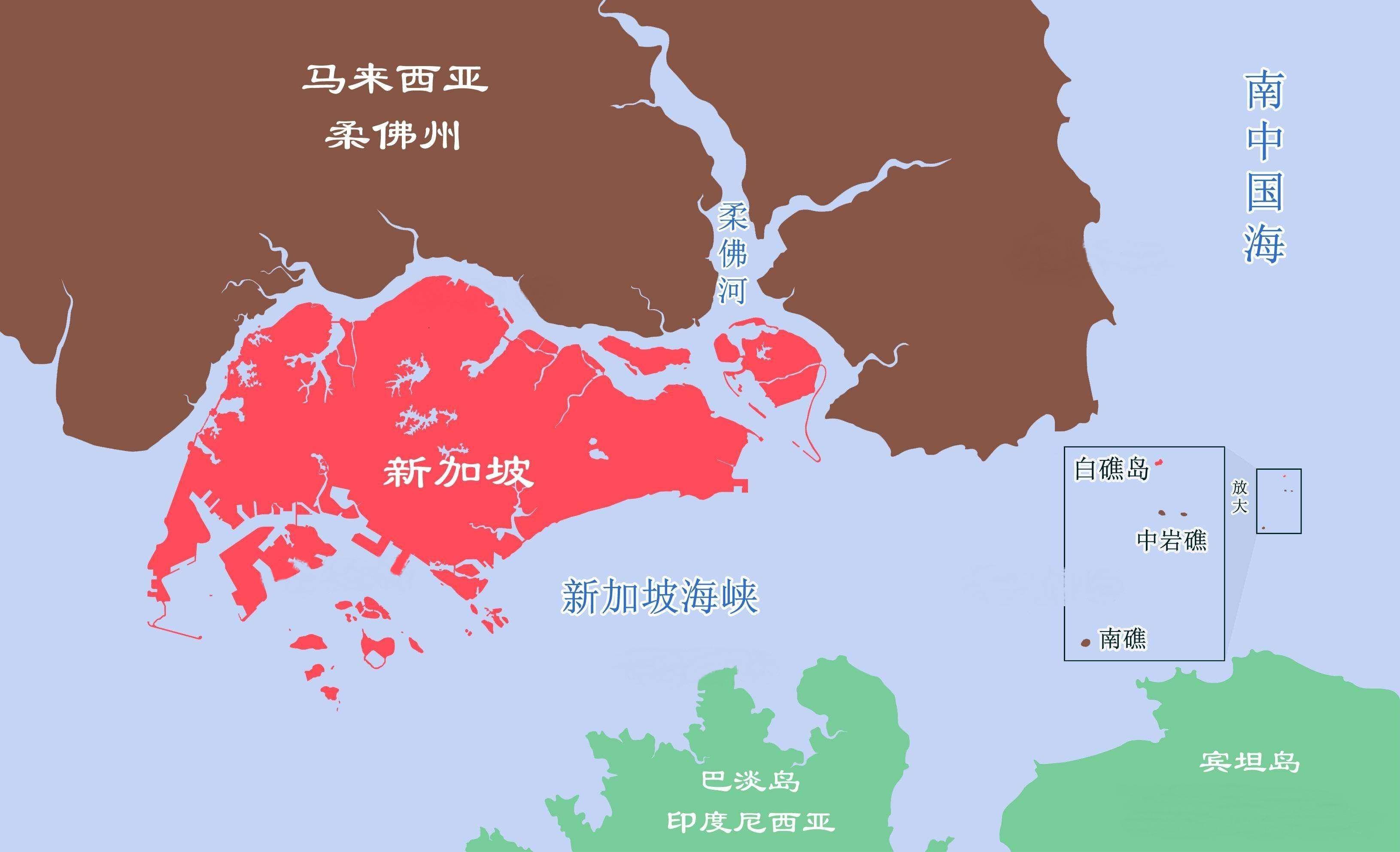 新加坡面积太小没有战略纵深为什么不学美国向马来西亚买地