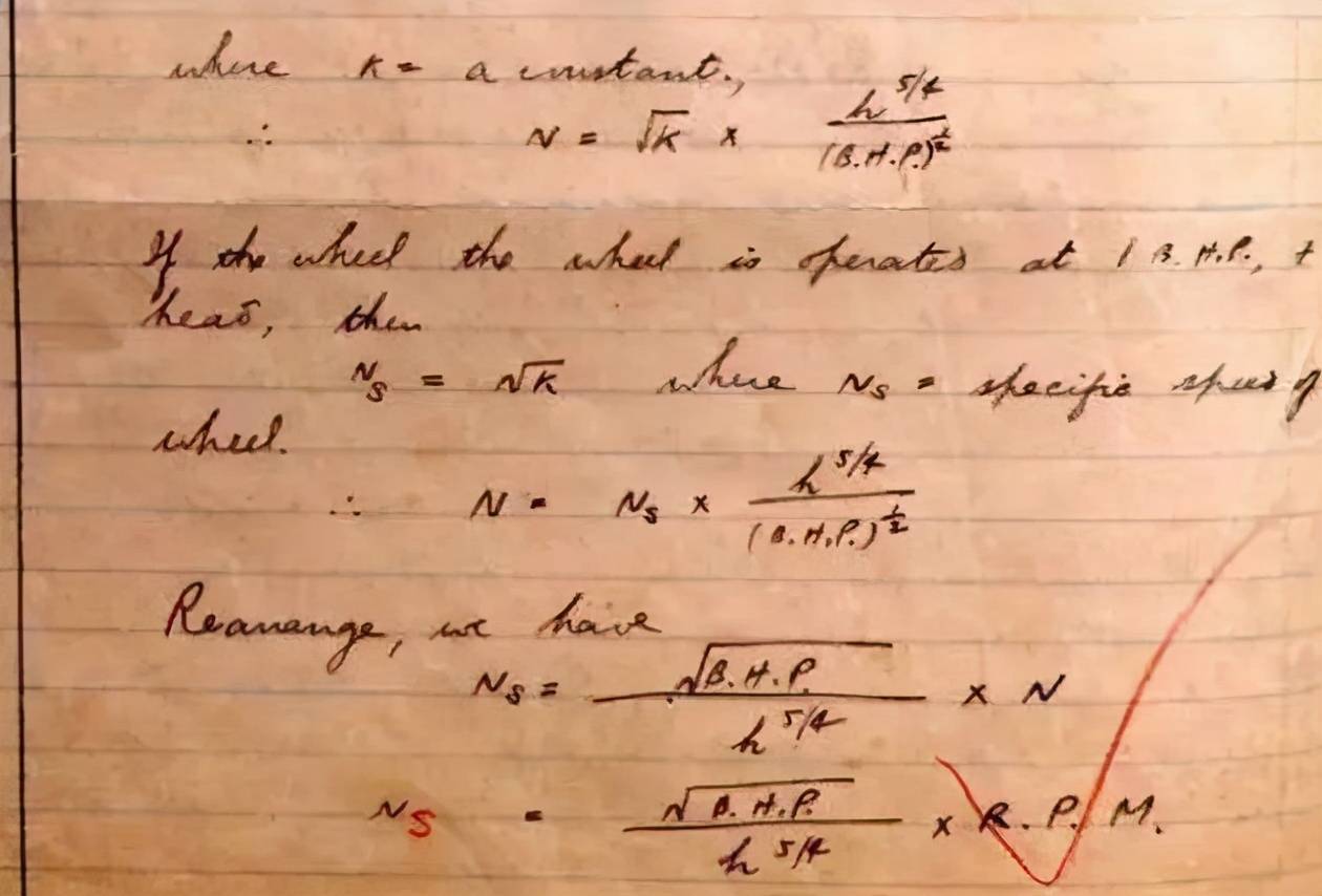 原创钱学森的96分试卷走红字迹美观堪比印刷体是学霸该有的样子