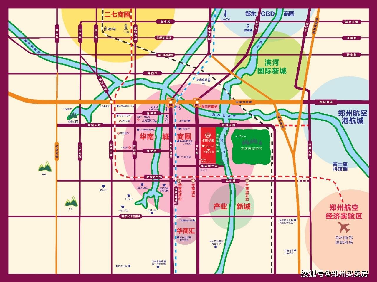 郑州南龙湖地图位置图片