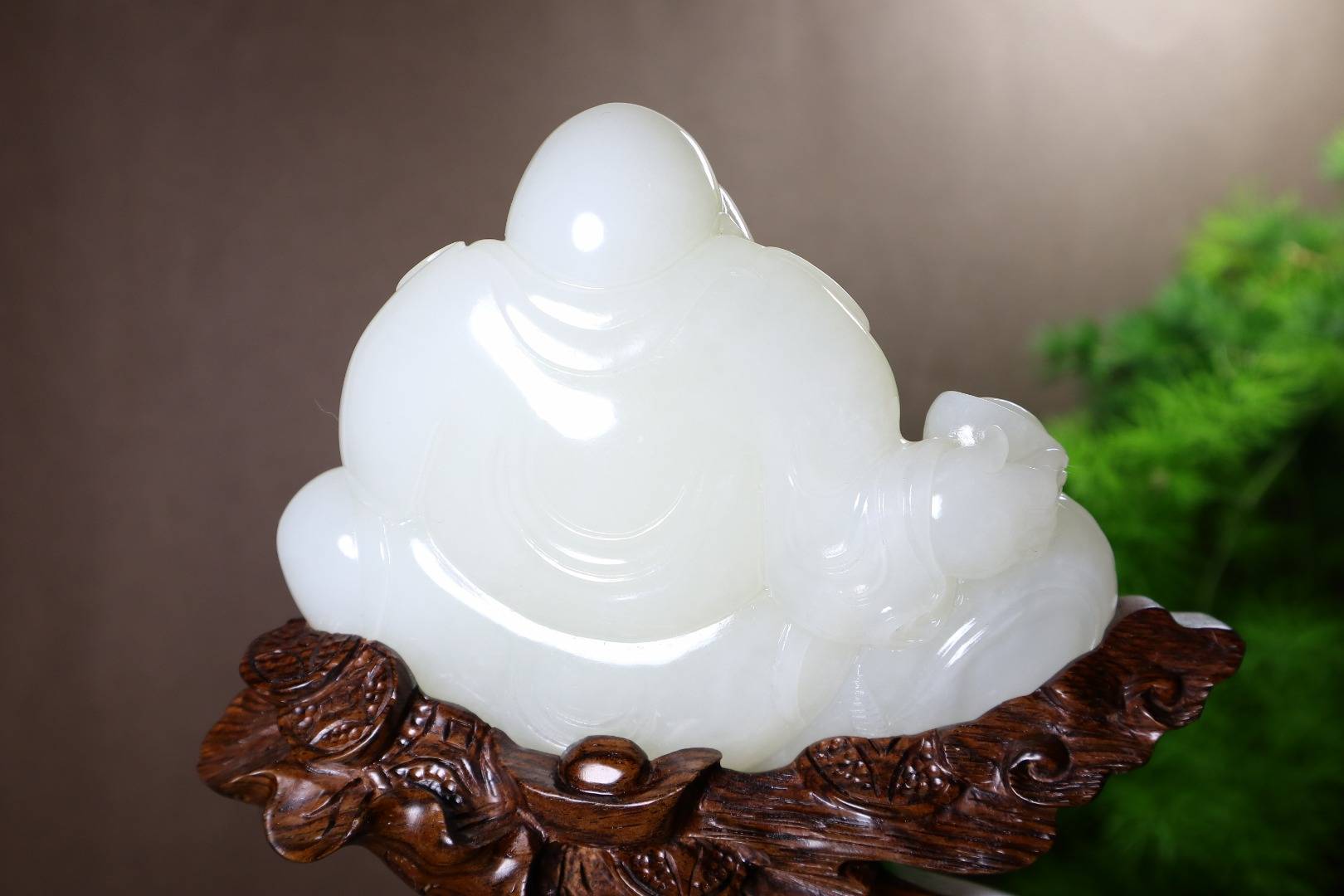 【新疆和田玉-弥勒佛】