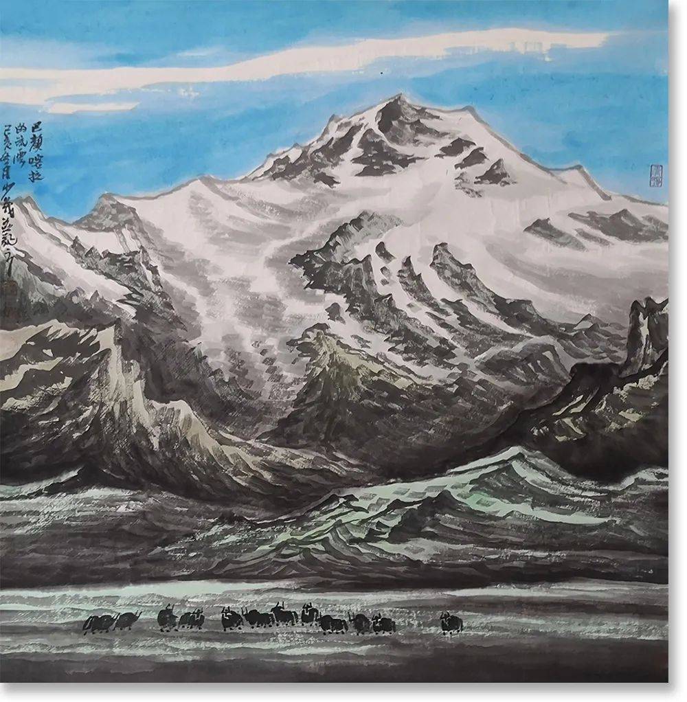 包少茂丹青追梦水墨本色中国当代书画名家个人云展览