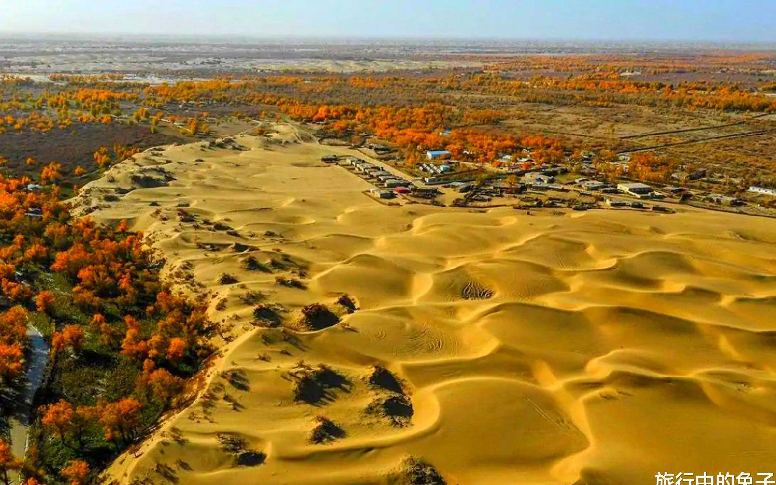 塔克拉玛干沙漠面积图片