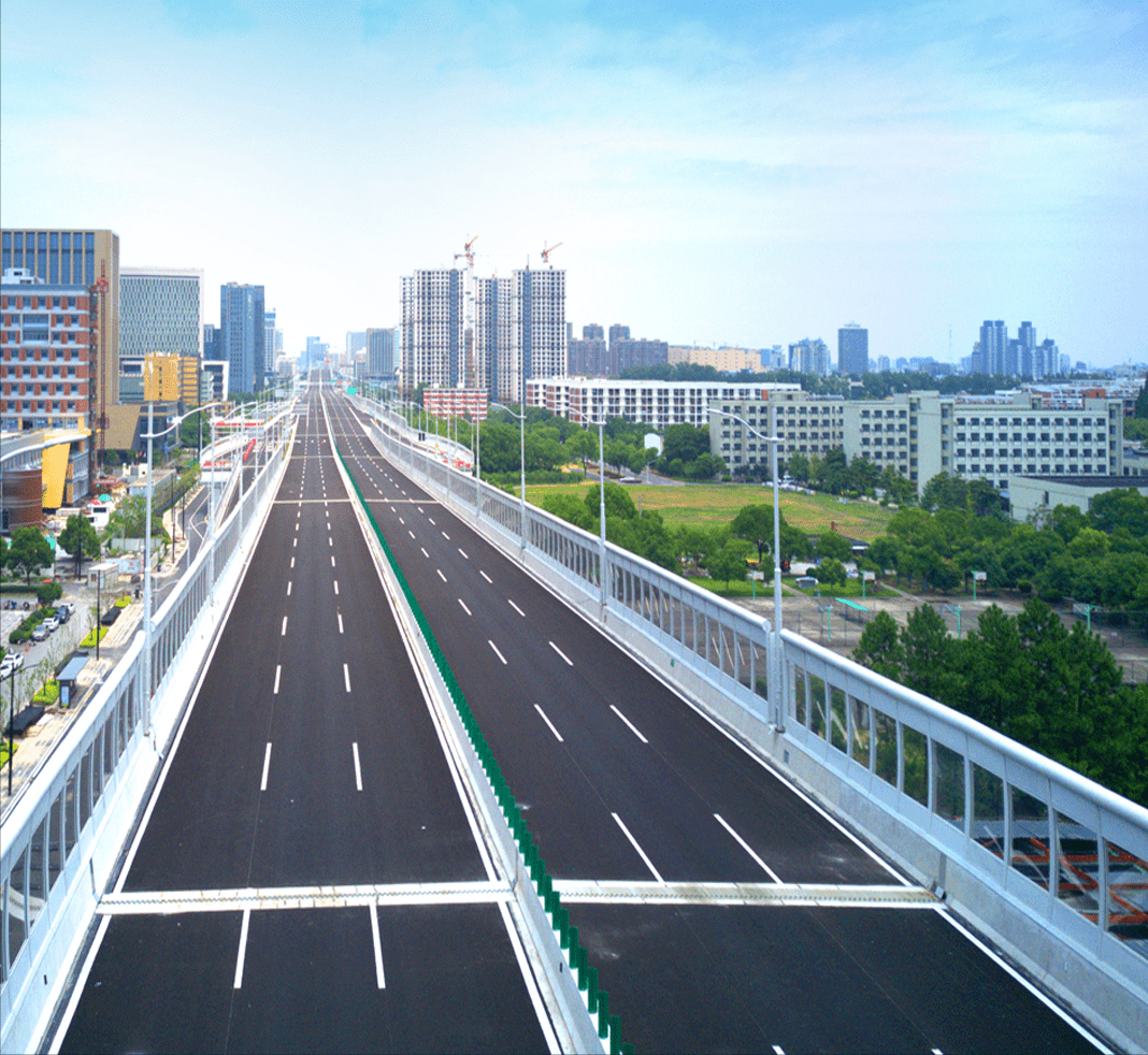 嘉兴市区快速路通车倒计时城市最美腰线即将精彩呈现