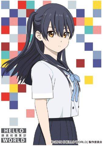 《你好世界》的女主一行瑠璃人设与上图的"阿梓喵"