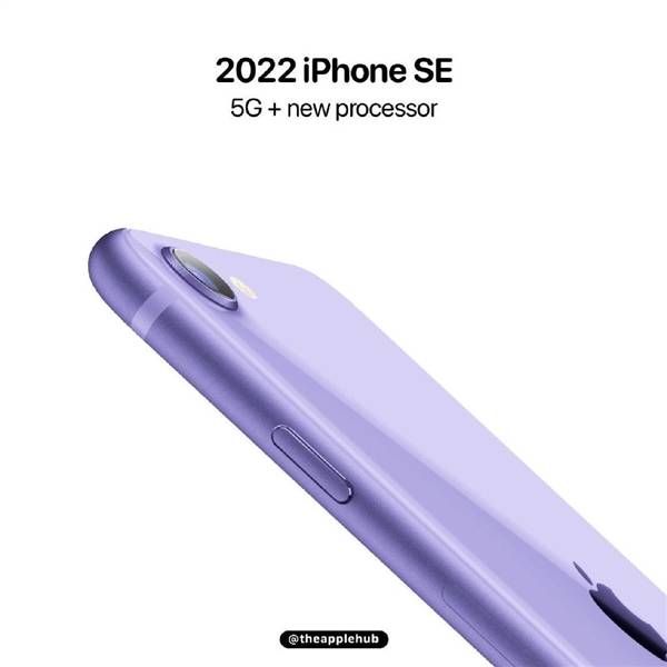 售价|6.1英寸刘海屏 3000元起售？iPhone SE 2022渲染图曝光