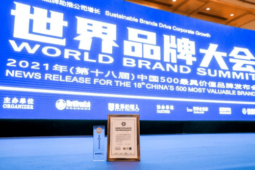 中国500最具价值品牌排行榜_308.52亿!临沂这家企业再登“中国500最具价值品牌”榜(2)