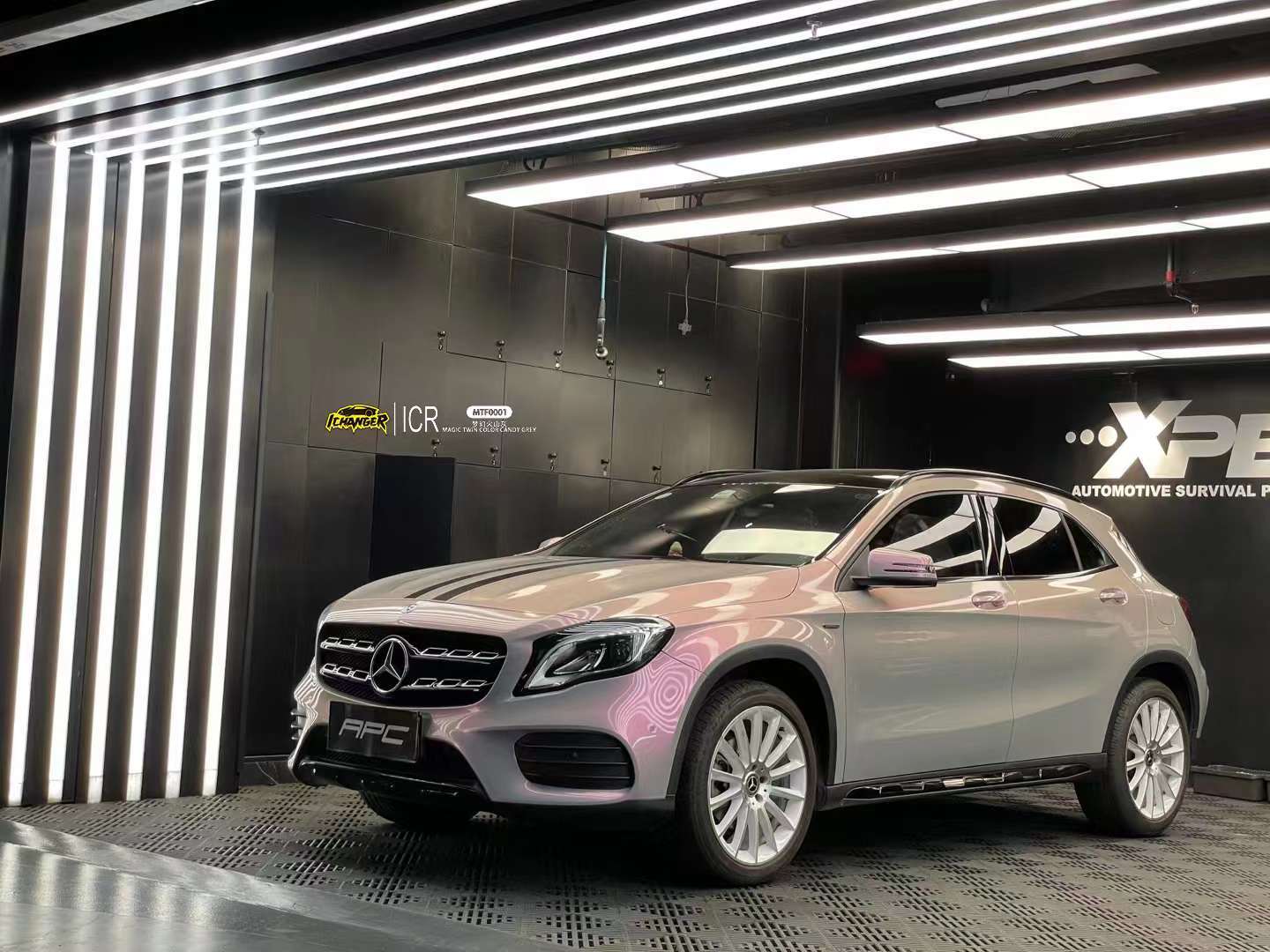 奔驰gla车身贴膜ichangericr改变者梦幻火山灰