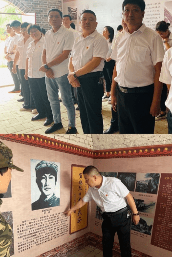 贺进镇举办迎接建党百年系列活动重温誓言话初心