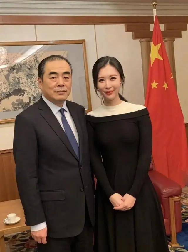 田朴珺|田朴珺终于像“贵族”，穿小梅花旗袍连衣裙配盘发，古典美太高级