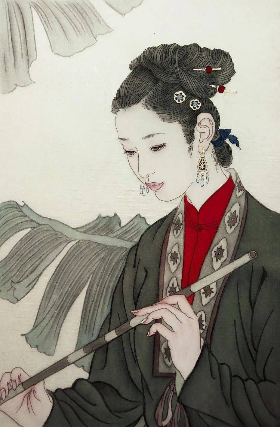 郭夫人|古风妆造博主，只凭一张图就让豆瓣网友惊呼“美的惊心动魄”