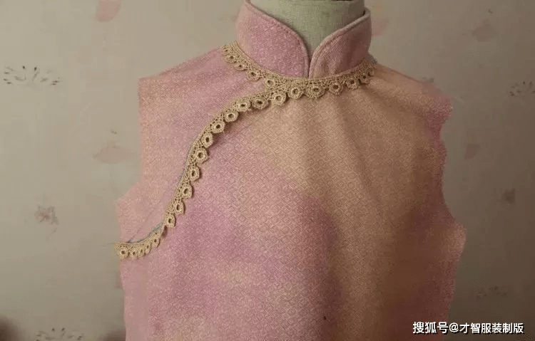 车合|长袖旗袍裁剪制作才智服装
