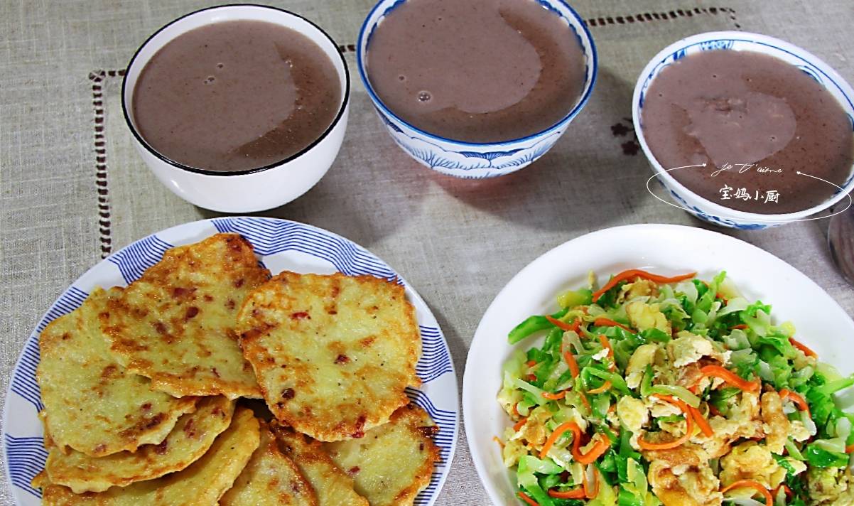 圆白菜|晒晒我家一周早餐，换着花样搭配，好吃家人喜欢，网友：羡慕