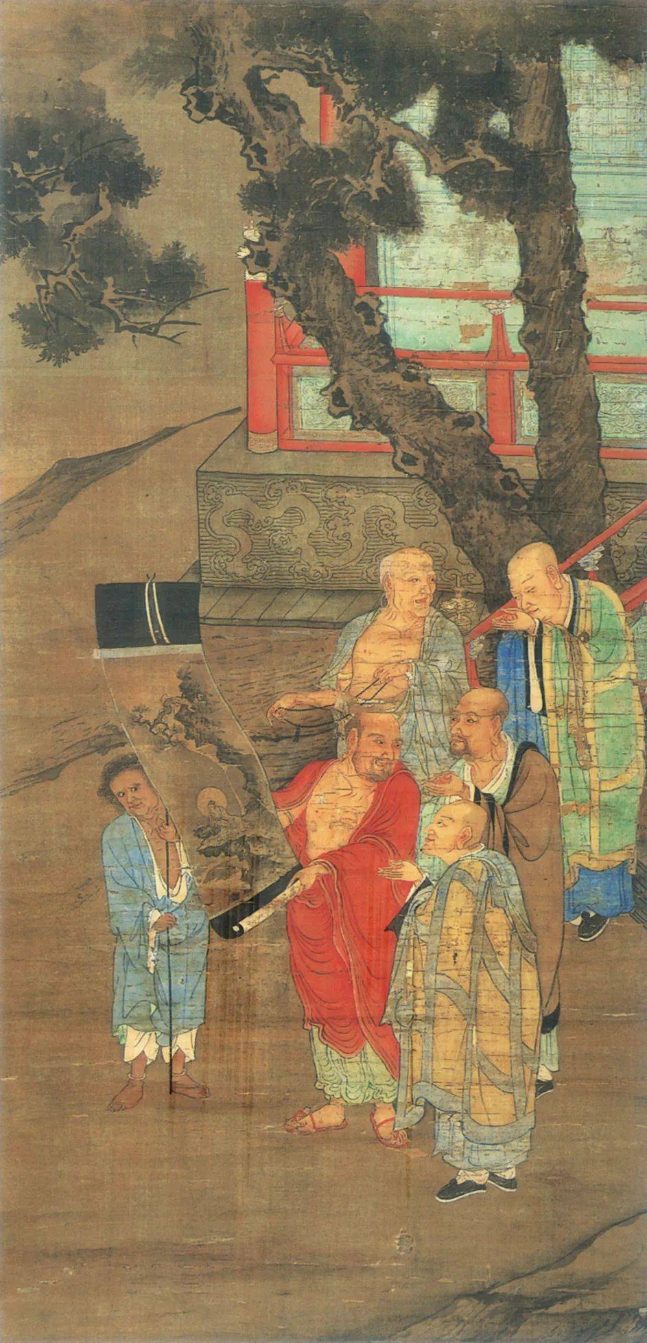宋代“挂画”非常普及，但如何借助道具挂画？用哪些工具挂画？_装裱