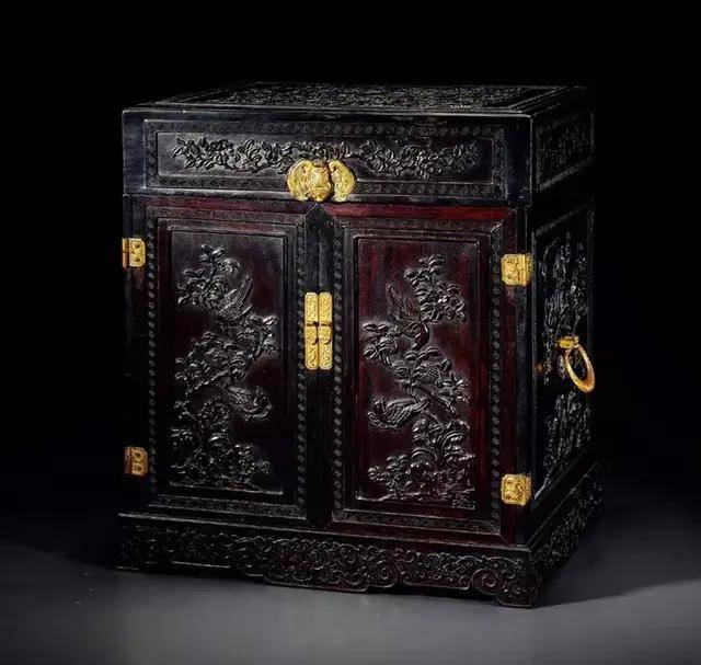 紫檀硯箱　文箱　古美術 紫檀硯箱文箱古美術