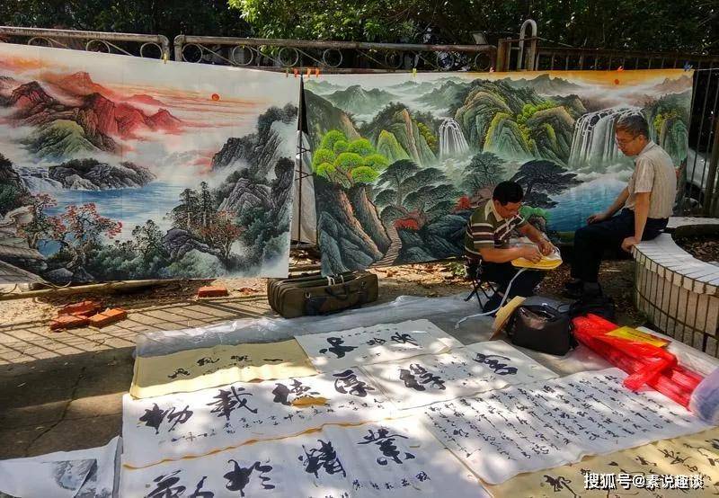 桂林最悲催的书画市场处在产业链的最底端绘画只为讨口饭吃