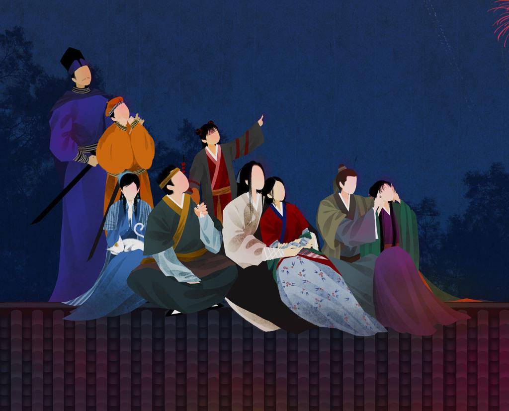 因为|看插画猜剧名,一眼认出《香蜜》的是大佬,最后一个让人绞尽脑汁