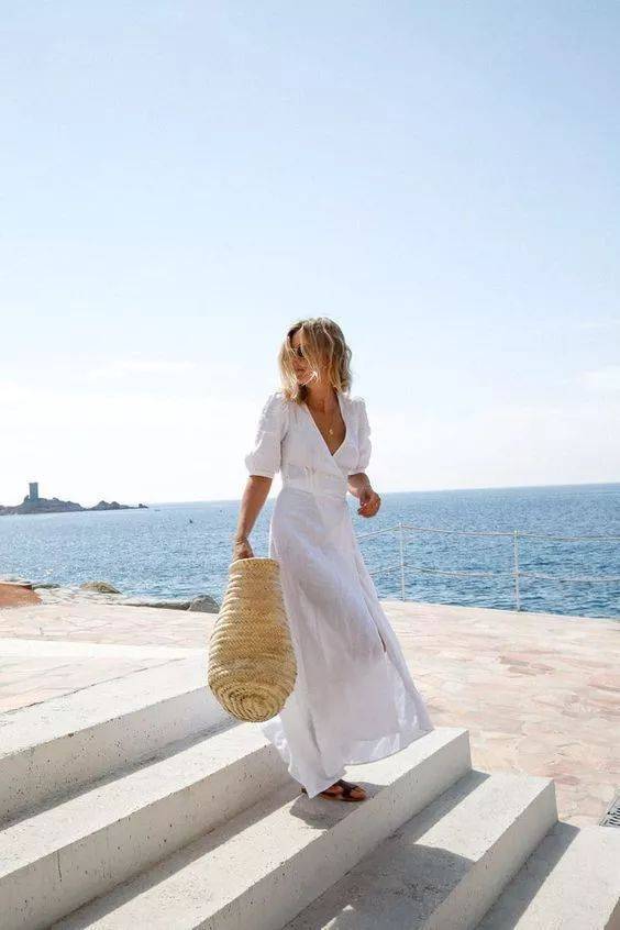 仙女|别再穿高跟鞋了，穿仙女裙＋平底鞋的你，时髦炸！