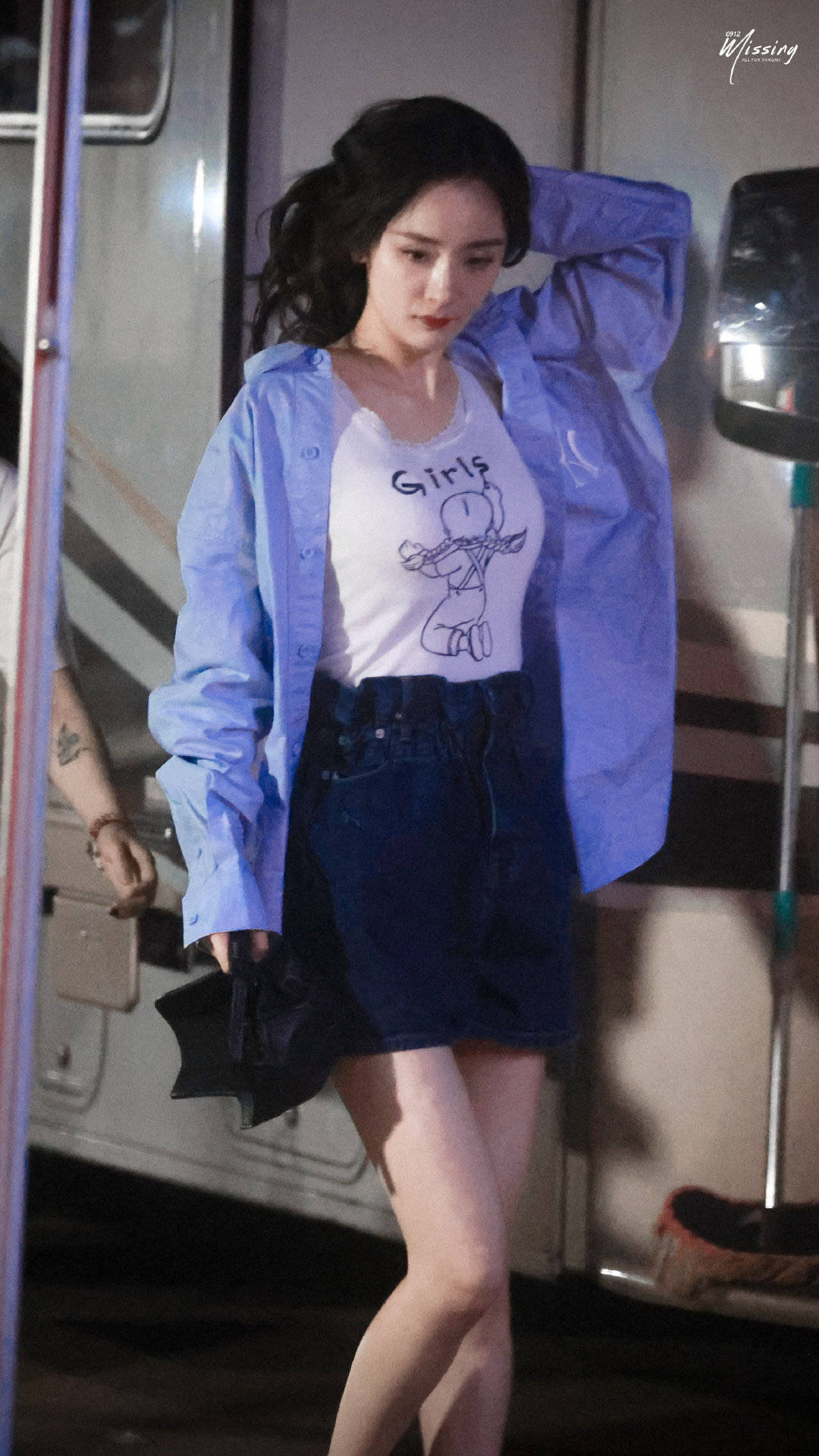 杨幂|杨幂私服盘点，最爱“下衣失踪法”，露出美腿大秀好身材