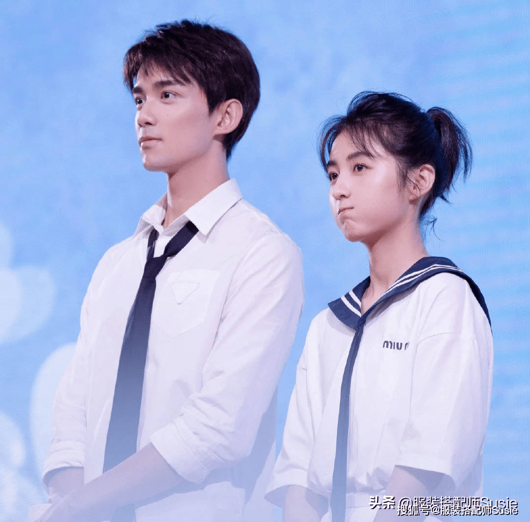 黑色|荧屏CP情侣，吴磊&张子枫，私服穿搭合辑