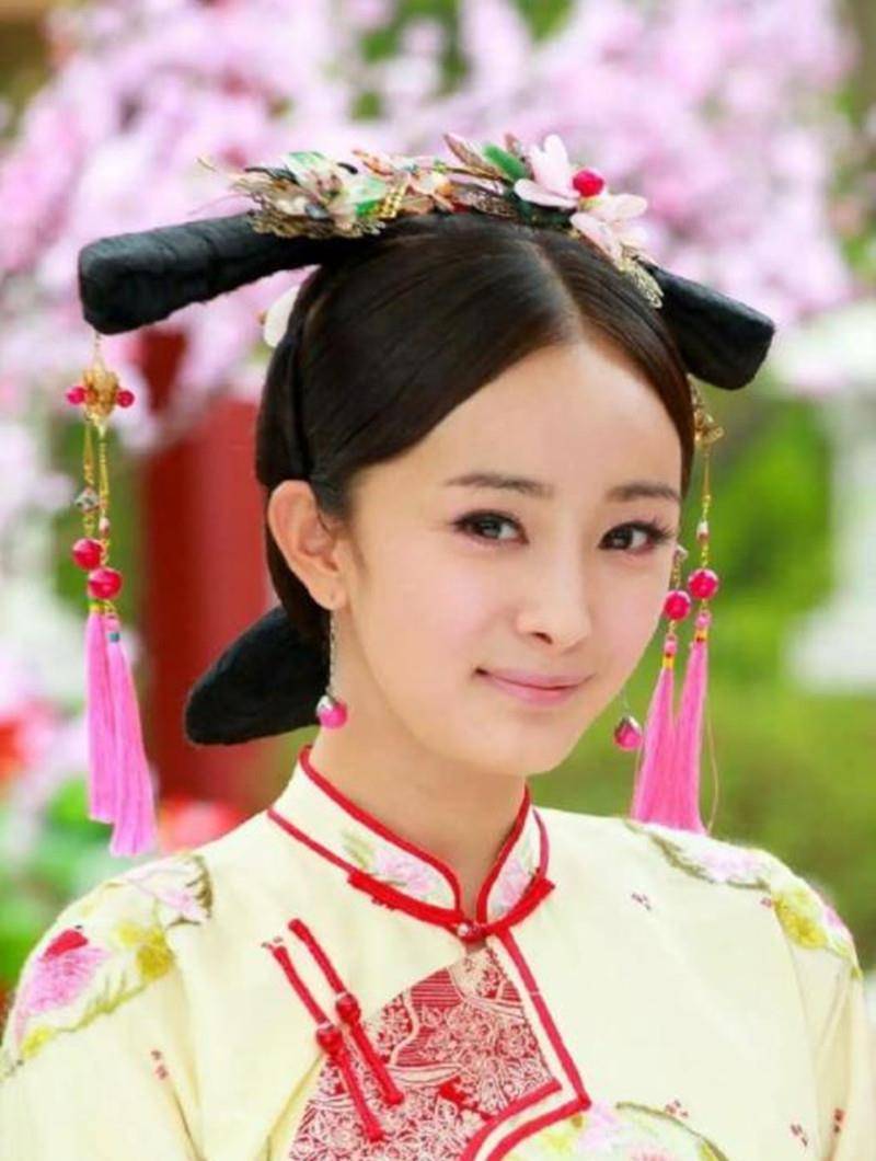 冯绍峰|Angelababy清宫造型曝光，搭配混血脸毫无违和感，效果不输杨幂