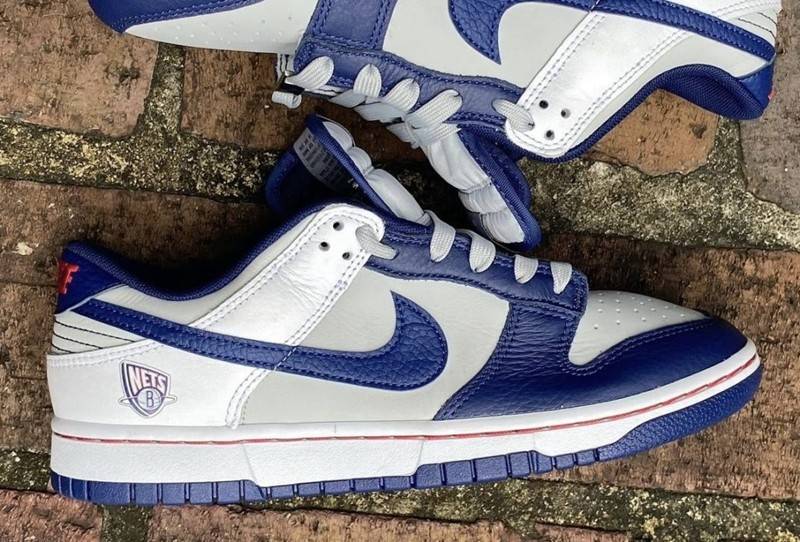 皮革|75 周年联名又曝新配色！「篮网」Dunk Low 看完直呼爷青回！