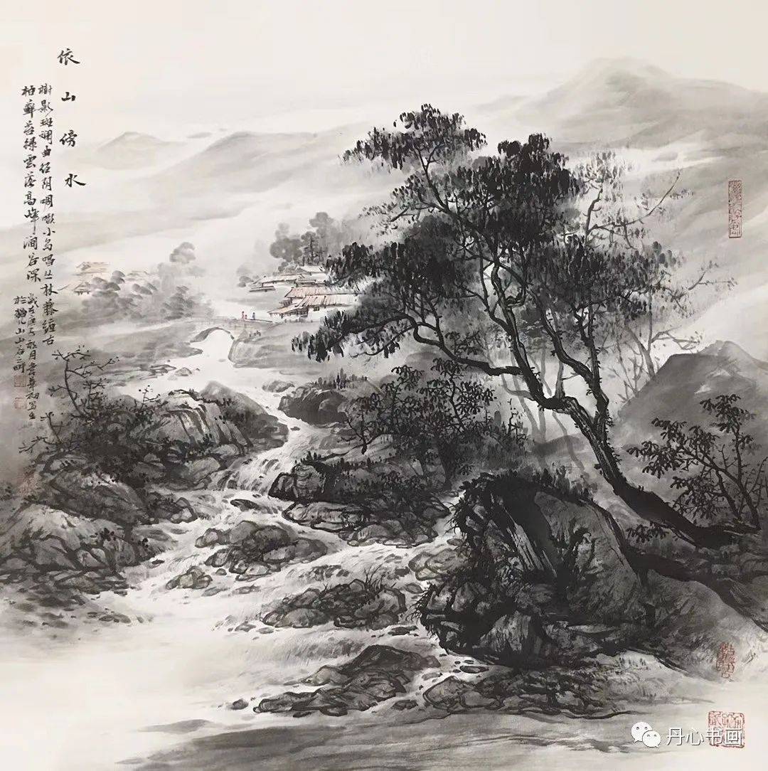 磅礴婉约浑厚灵秀山水画家韦华初