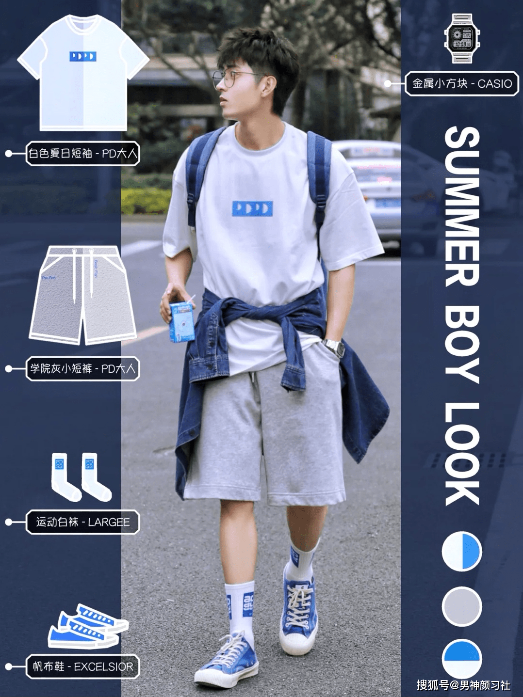 玩法|T恤叠穿的高段位玩法：帅的有层次感才能让人忍不住多看几眼