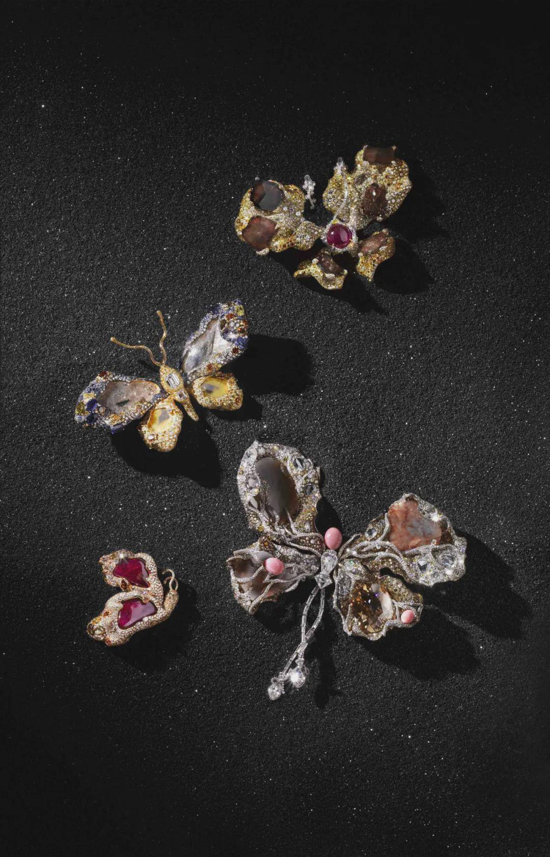 鉴赏cindychao艺术珠宝惊艳了时光的蝴蝶