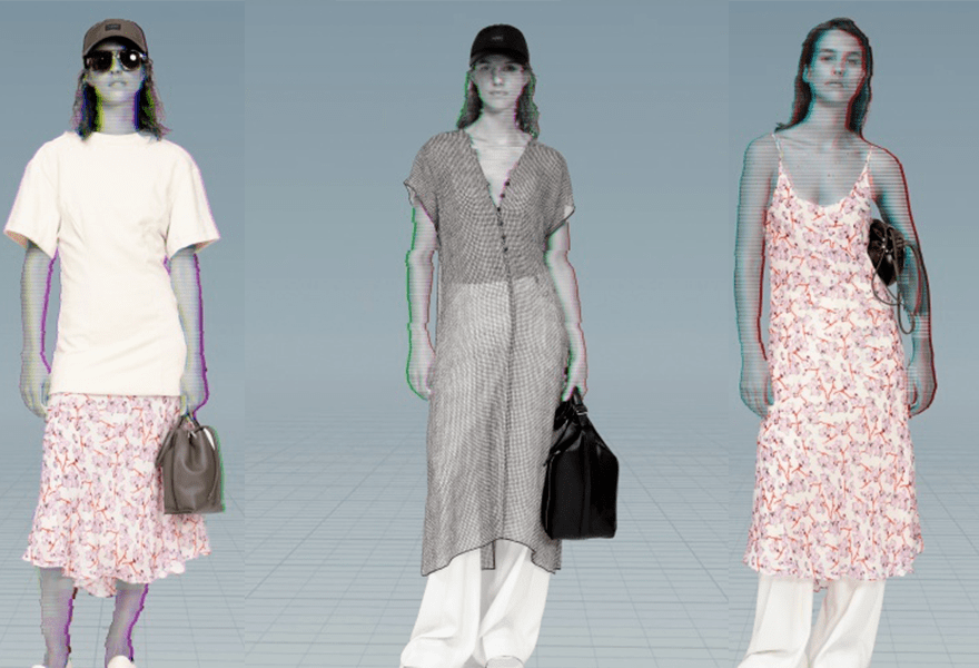 条纹|Rag & Bone 2021春夏，虚拟中的未来感，活力十足的纽约街头都市风