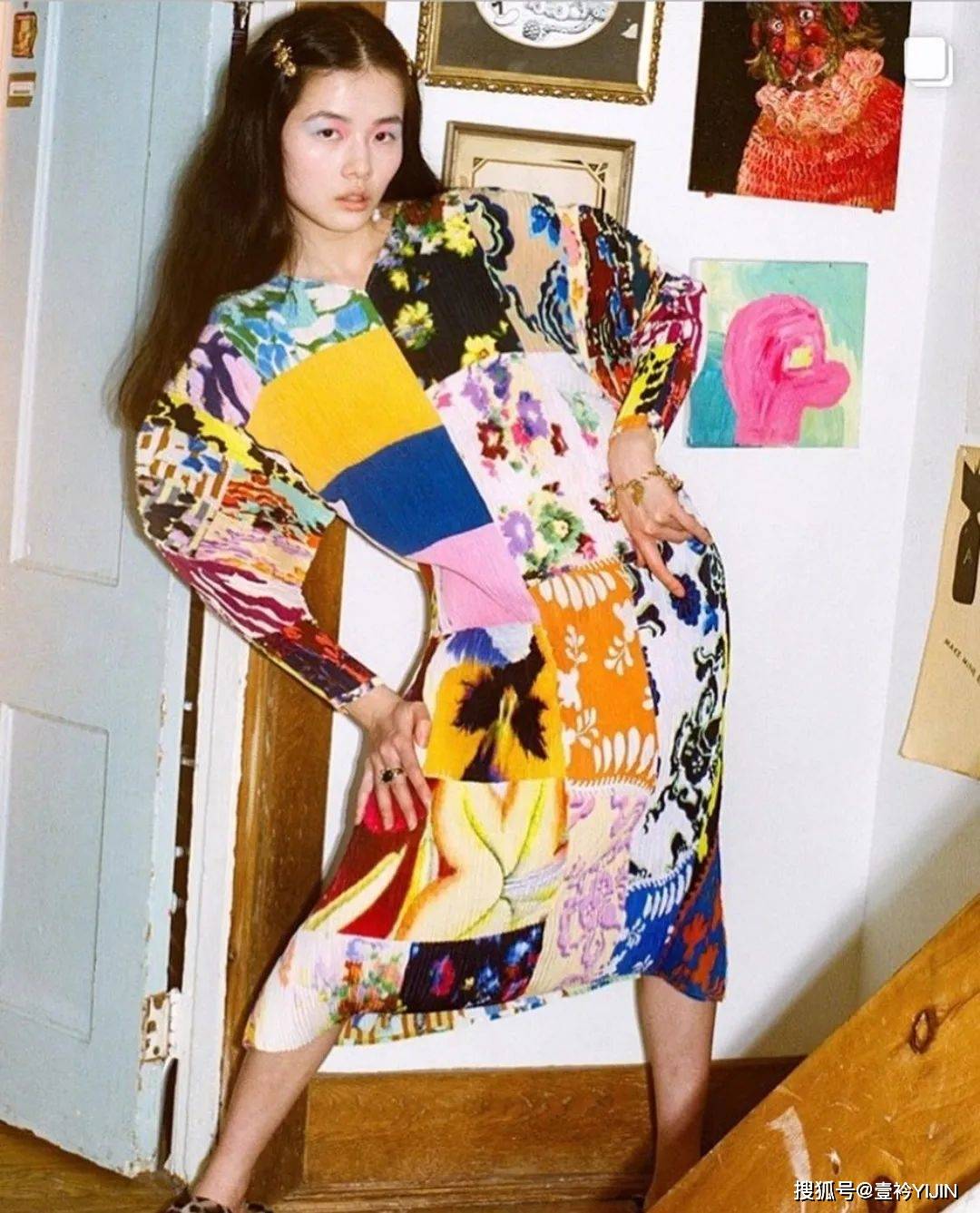 图案|提起褶皱风格还只知道三宅一生？德国小众品牌Julia Heuer表示不服！