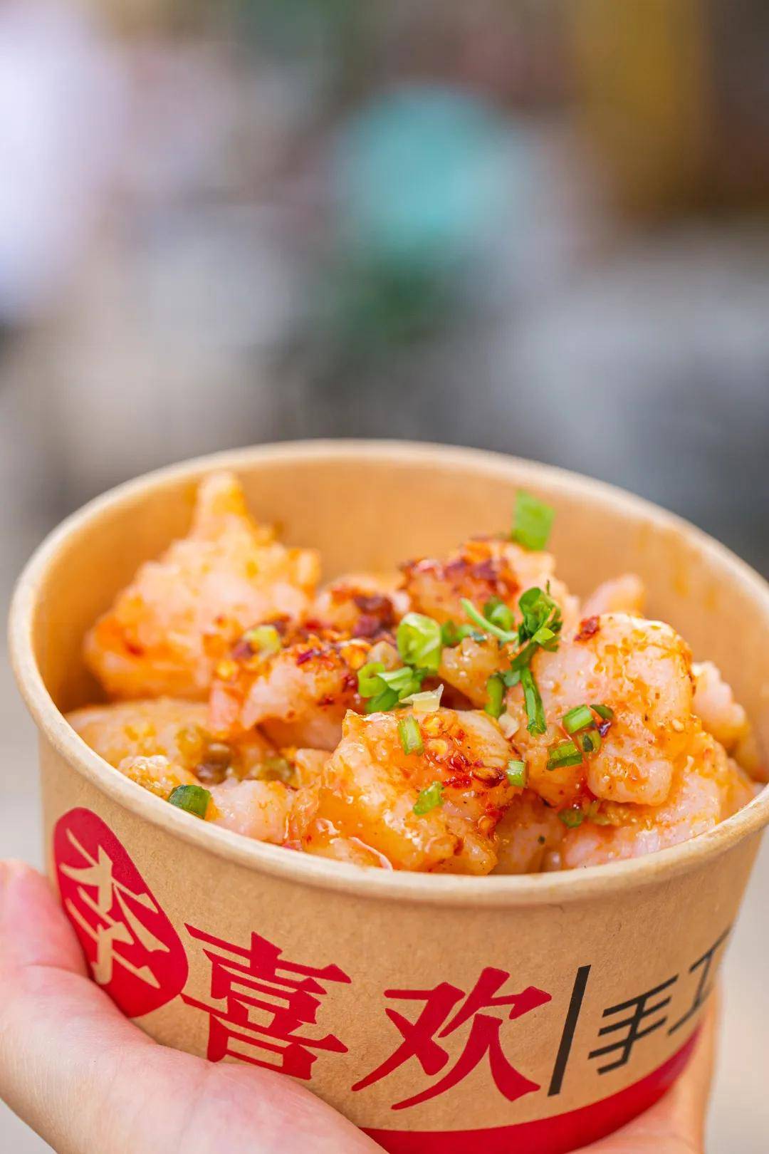 粉丝虾滑有蒜蓉,蟹黄