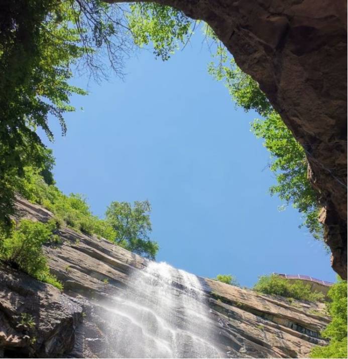 张家口宣化旅人乐在阜平天生桥山水间