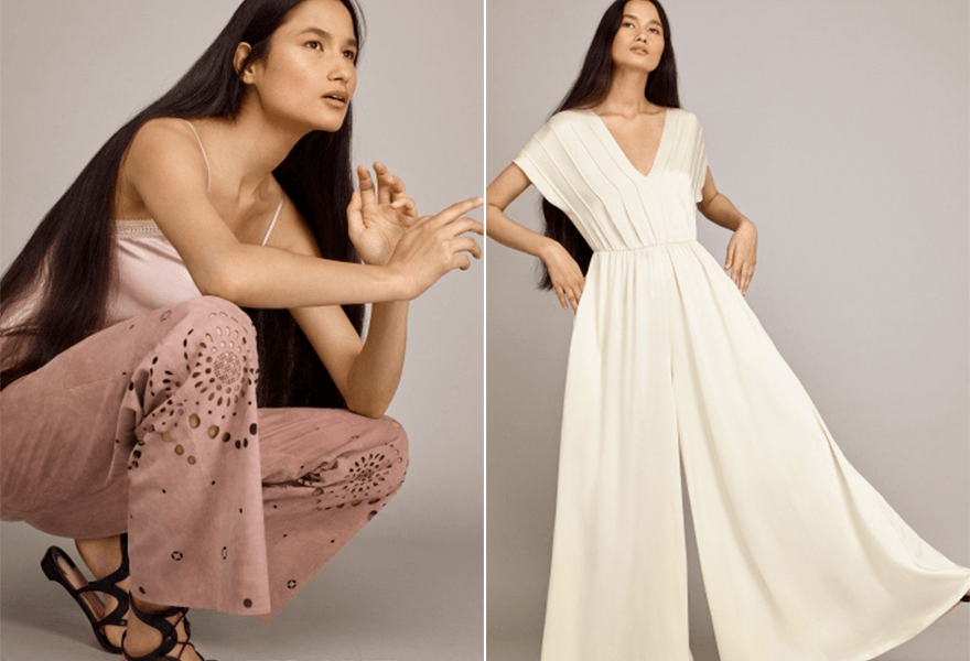 服装|Rebecca Taylor 2021春夏,多种风格与气质融合,简约妩媚,调皮清凉不在话下