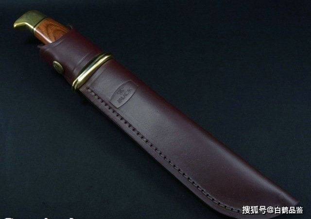 【品鉴】美国巴克buck 120brs长款经典猎刀_刀具