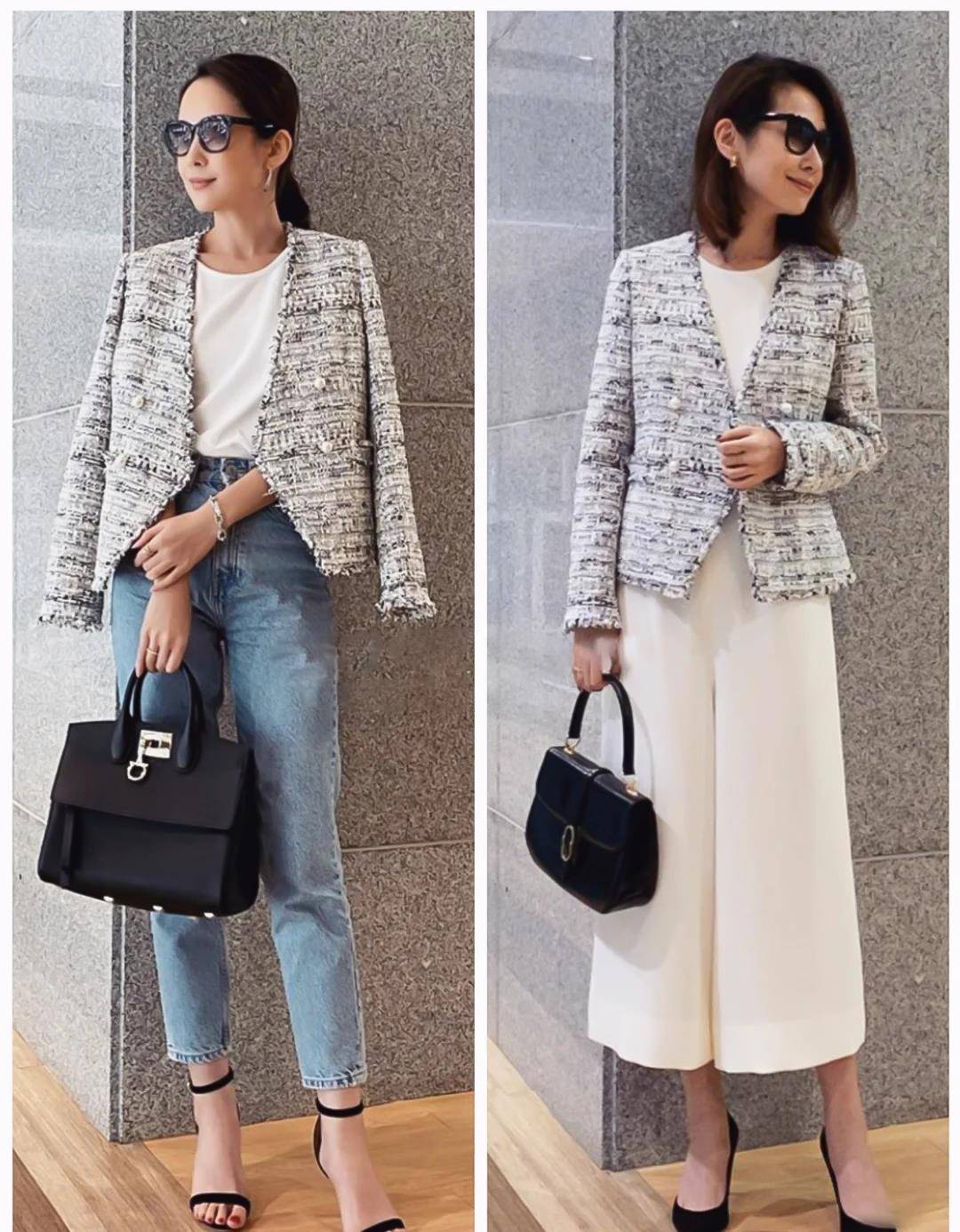 黑色|这才是50岁女人流行的夏季打扮，掌握4个穿衣法则，简约又优雅